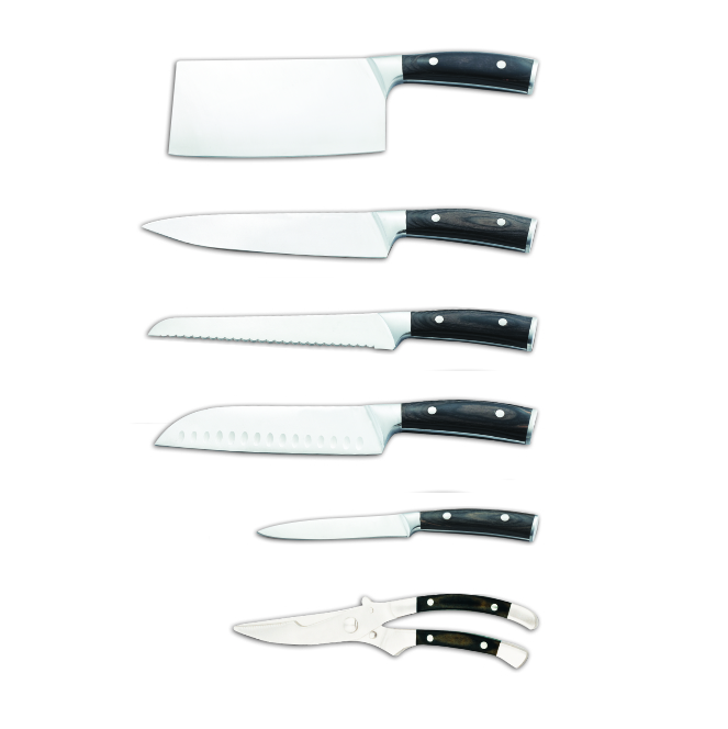 FM019 7-PCS kitchen knife set