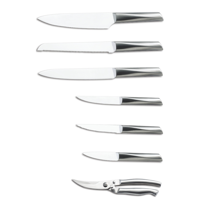 HL038 13-pcs kitchen knife set