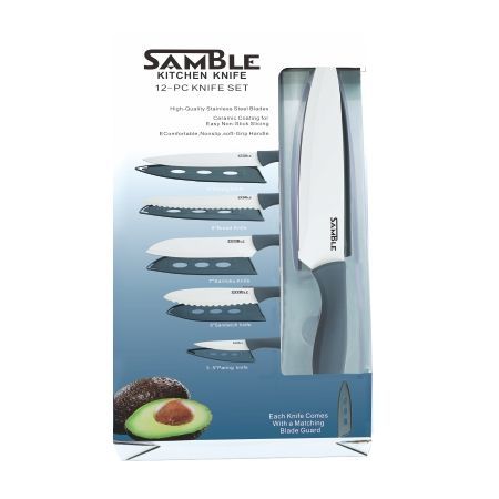 PP031 12-pcs kitchen knife set
